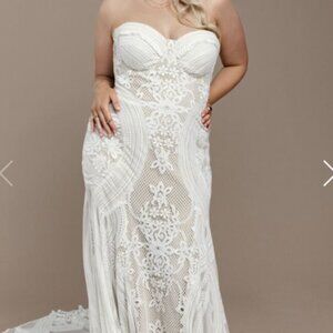 Rue De Seine Adara Wedding Dress - UK Size 14